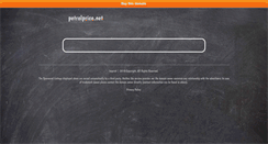 Desktop Screenshot of petrolprice.net